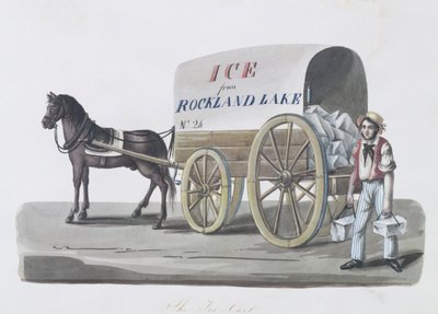 Der Eiskarren von Nicolino Calyo