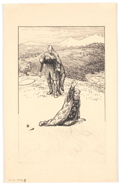Erzbischof Turpins Tod von Niels Skovgaard