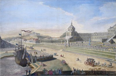 Ansicht von Oranienbaum, 1761 von Nikita Fyodorovich Chelnakov
