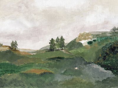Friedliche Hügellandschaft von Nikita Jariwala