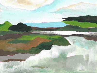 Lebendige Flusslandschaft von Nikita Jariwala