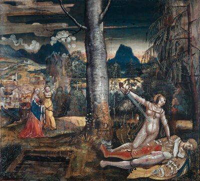 Pyramus und Thisbe, ca. 1513-14 von Niklaus Manuel