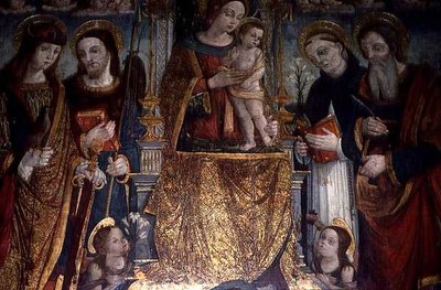 Thronende Madonna von Nikola Bozidarovic