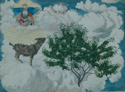 Die Ziege, die in den Himmel kam von Nikolai Astrup