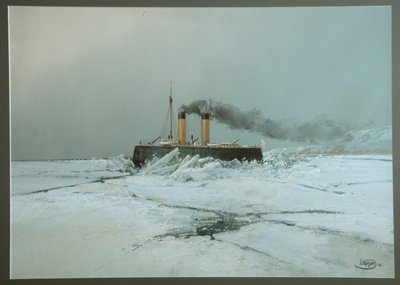 Eisbrecher Yermak, 1898 von Nikolai Nikolayevich Karasin