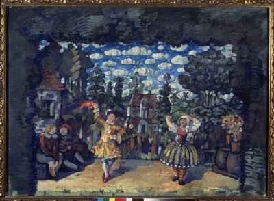 Hotel zum Grünen Stier von Nikolaj Nikolaevic Sapunov
