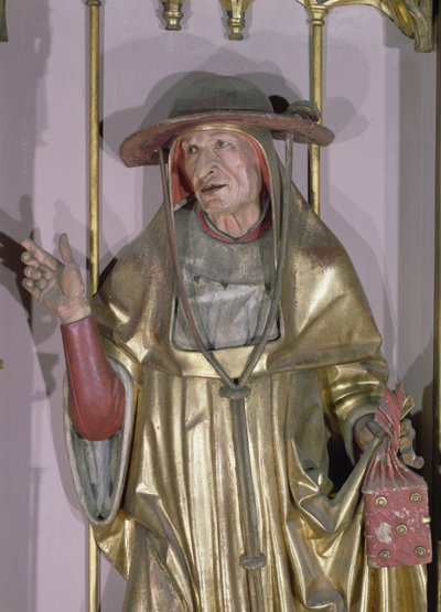 Isenheimer Altar (Detail) von St. Hieronymus von Nikolaus Hagenauer