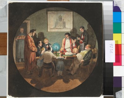 Ein Abend bei Architekt Konstantin Thon von Nikolay Benois