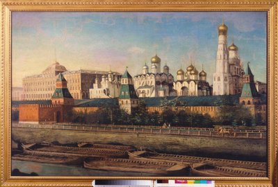 Ansicht des Kremls von Moskau von Nikolay Ivanovich Podklyuchnikov