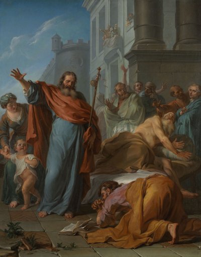 Die Wunder des Heiligen Jakobus des Älteren, 1726 von Noel Nicholas Coypel
