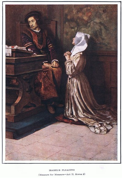 Isobels Flehen (Maß für Maß) von Norman Mills Price
