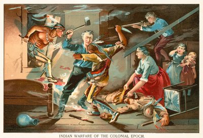Indischer Krieg der Kolonialzeit von North American