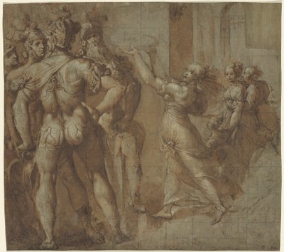 Salome mit dem Kopf von Johannes dem Täufer von Northern Italian 16th Century