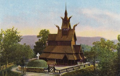Norwegen: Fantoft Stabkirche von Norwegian Photographer