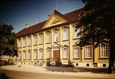 Stiftsgarden Palast, erbaut 1774-78 von Norwegian School