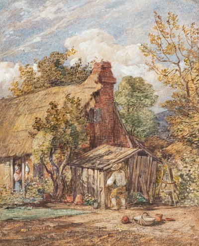 Ein Cottage in der Nähe von Tunbridge von Octavius Oakley