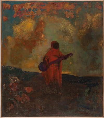 Arabischer Musiker von Odilon Redon