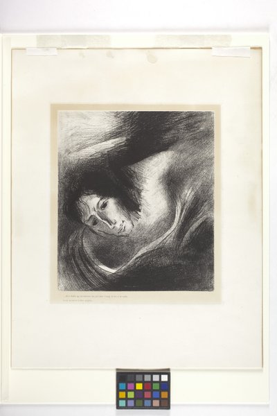 Und der Teufel, der sie verführte von Odilon Redon