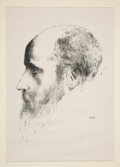 Porträt von Édouard Vuillard von Odilon Redon