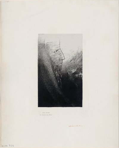 Der heilige Antonius: "Hilf mir, o mein Gott!", Platte 2 von 24 von Odilon Redon