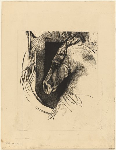 Das Streitross von Odilon Redon
