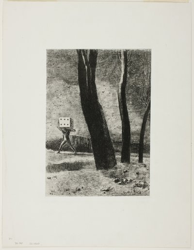 Der Spieler, Platte fünf aus In Träumen von Odilon Redon