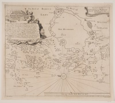 Gammel Elfborgs Angriff durch Tordenskjold im Jahr 1719 von Odvardt Helmoldt de Lode