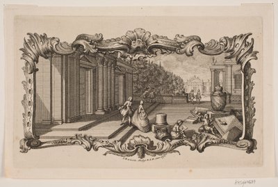 Vignette zu "Thurah: Hafnia Hodierna" von Odvardt Helmoldt de Lode