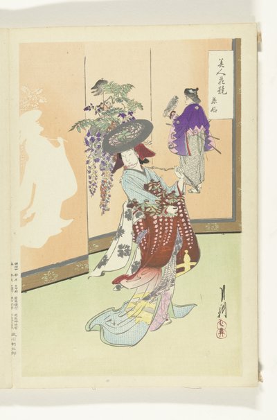 Tanzende Frau von Ogata Gekko