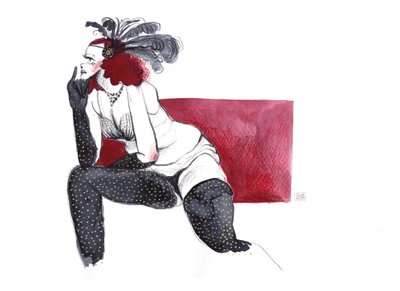 Geheimnisvoller Flapper-Glamour von Olga Skomorokhova