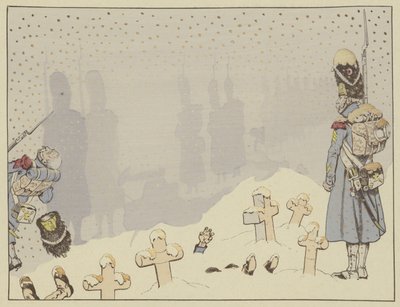 Die Schlacht bei Eylau, die blutigste von Napoleons Siegen, 8. Februar 1807 von Onfray de Breville Job