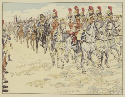 Die französische Armee betritt Berlin, 27. Oktober 1806 von Onfray de Breville Job