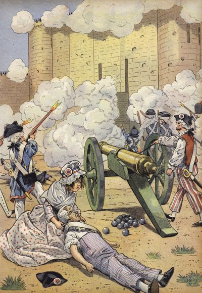 Die Einnahme der Bastille von Onfray de Breville Job