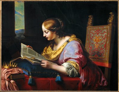 Heilige Katharina Hypatia von Onorio Marinari