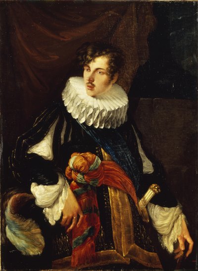 Porträt von Graf Vasily Alekseevich Perovsky 1794-1857 in spanischer Tracht des 17. Jahrhunderts, 1809 von Orest Adamovich Kiprensky