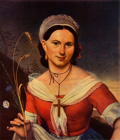 Porträt der Tänzerin K. A. Telesheva, 1828, 1965 von Orest Adamovich Kiprensky