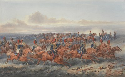 Die Kastanientruppe (A Batterie) Königliche Pferdeartillerie von Orlando Norie