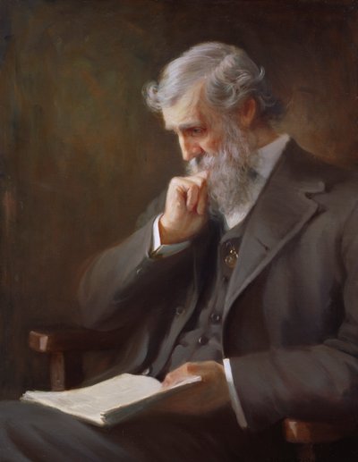 John Muir, ca. 1917 nach einem Foto von 1909 von Orlando Rouland