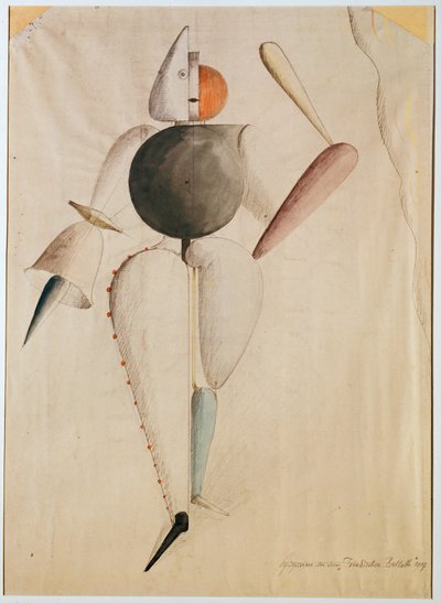 Figur für Das Triadische Ballett von Oskar Schlemmer