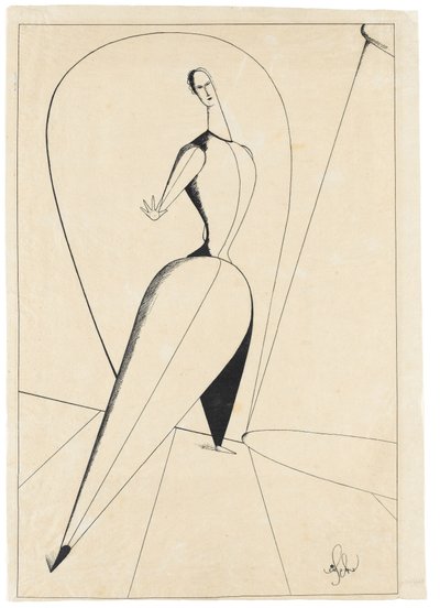 Tänzerin von Oskar Schlemmer