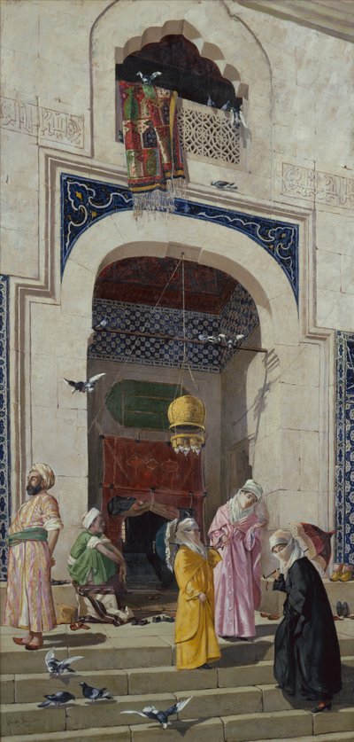 Tür der Großen Moschee von Bursa von Osman Hamdi Bey