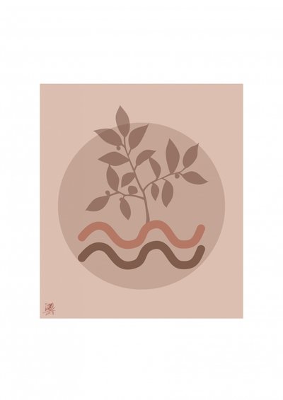 Minimalistische Botanische Wellen von Osvaldo Russo