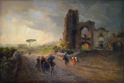 Römische Landschaft von Oswald Achenbach