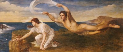 Boreas und Orithyia von Oswald von Glehn