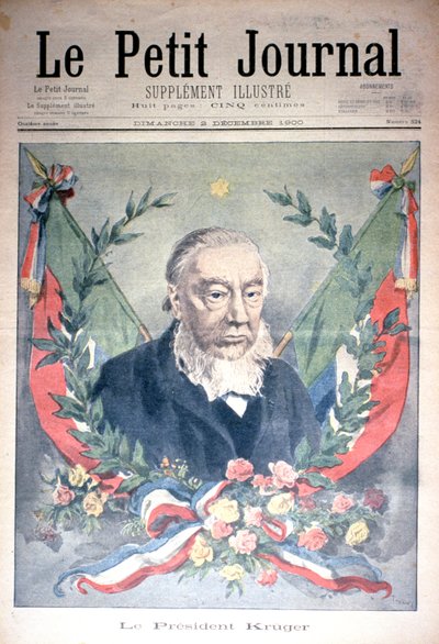 Präsident Kruger, Titelseite von 