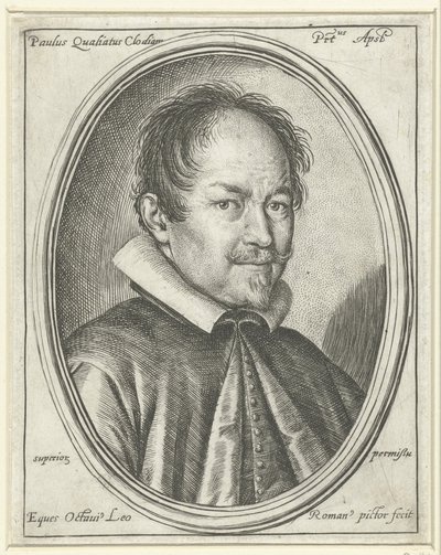 Porträt des Komponisten Paolo Quagliati von Ottavio Maria Leoni