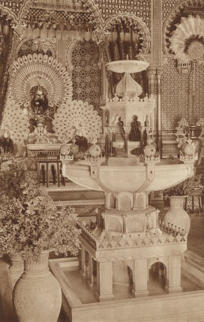 Maurischer Kiosk, nahe dem bayerischen Königsschloss Linderhof von Otto Ballerstedt