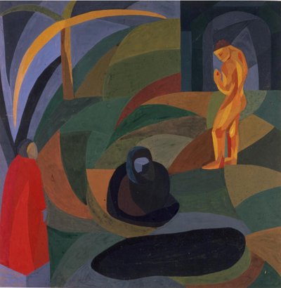 Komposition mit drei Figuren, 1911-1941 von Otto Freundlich