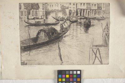 Traghetto San Felice von Otto Henry Bacher