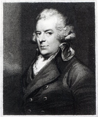 James Wyatt Esq. RA, graviert von Joseph Singleton, um 1795 von Ozias Humphry